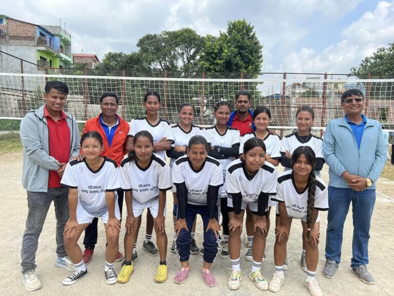 महिला भलिबलको उपाधि मकवानपुरगढीले जिते