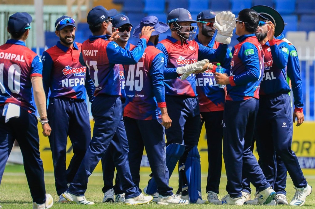 एक दिवसीय अन्तर्राष्ट्रिय सिरिजकाे नेपाली टिम घोषणा