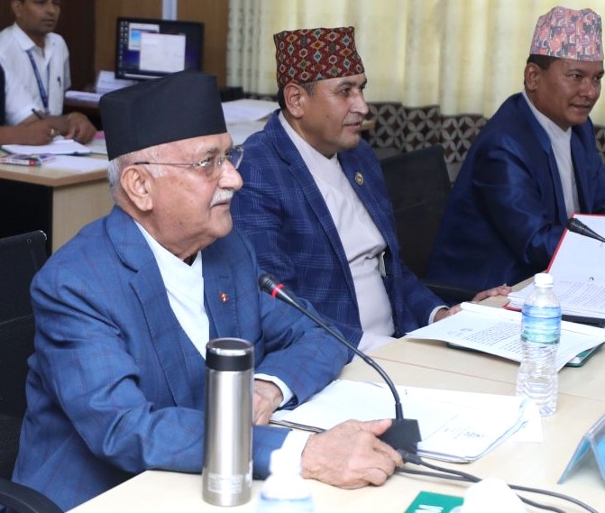 भ्रष्टाचार गर्नेकाे अनुहार नहेरी कारबाही गर्नु-प्रधानमन्त्री ओली