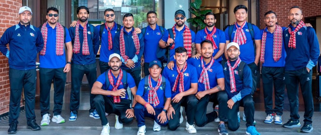 नेपाली क्रिकेट टोली श्रीलङ्का&nbsp;प्रस्थान