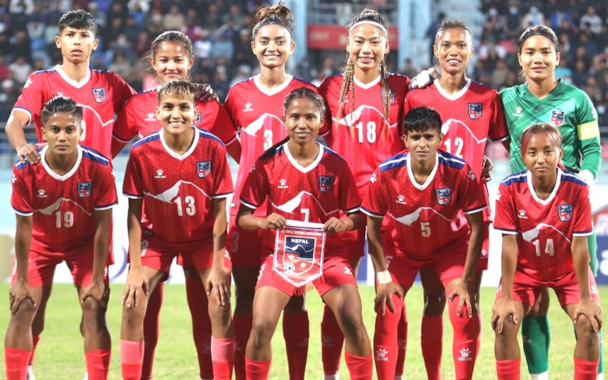 फिफा विश्व वरियतामा नेपाली महिला राष्ट्रिय टोली ८७औँ&nbsp;स्थानमा